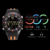 Smael Digital Wristwatches Wodoodporna Dial Dial Display Stopwatch Sport Outdoor Black Clock Shock Led Watch Silikonowe Mężczyźni 8002 Q0524