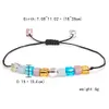 Strengen Mode Stijl Vrouwen Kralen Armband Polsband Glas Crystal Charm Armbanden Geschenken Sieraden Accessoires Handgemaakte Wistlet Trinket