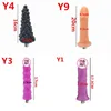 Nxy Dildos Sex Machine Vibrators 3XLR Вложения Большой фаллоимитатор Огромный пенис Анал Бусины Bookplug Toys Toys для женщин Мужские аксессуары 0121