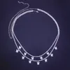 Shiny Rhinestone Double Layer Waist Jewelry Sexy Temperament Butterfly Lady Belly Button Body Chain Accessories