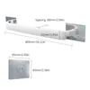 Bathroom Storage & Organization Free Punching Towel Rack Bar Single Pole Wall-Mounted Toilet