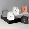 Nordic Home Decoration Akcesoria Geometria Wapiona Tabela Cement Clock Desktop Dekoracje Mute Beton Małe biurko Zegar 211111