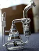 Unique BIO Beaker Bong Handmade Hookahs Thickness Base Vapor Water Pipe Fliter Perc Hookah Sprial Recycler Dab Rig Glass Bongs