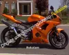 Kit carenatura arancione per YZF-R6 YZFR6 03 04 YZF R6 YZF600 Sportbike Carrozzeria Carenatura (stampaggio ad iniezione)