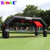 10x5m outdoor Advertising double tublar Inflatable Event Arch Tunnel Tent with Custom Logo Printing