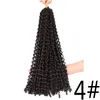 Vague d'eau Crochet Tresses Cheveux Bouclés Freetress Cheveux Synthétiques Crépus Crotchet En Vrac Tressage Cheveux Extensions