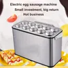 Egg Sauusage Maker Snack électrique Oeufs Roll Machine Petit appareil de cuisine