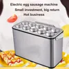 Bakad äggkorvtillverkare varmkorv Bakmaskin Omelet Breakfast Eggs Rolliner