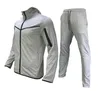 Mens Womens Tracksuits New Two Piece Sets Jacket + Pants Hoodies Casual Sports Jogger Suit Hooded Suits Sportswear For Men