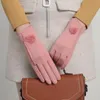 Cinq doigts gants 2021 vente Est automne/hiver polaire écran tactile dames mode non polaire extérieur chaud en gros