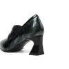 ALLBEEFOブランドのハイヒールパーティー女性の靴のフル本物の革の女性のハイヒールの靴厚いヒール女性のヒールサイズ：33-42 210611