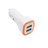 5V 21A Dual USB Ports LED Light Car Charger Adapter Universal Charing för iPhone Samsung S7 HTC LG Cell Phone1004575