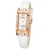 Montres-bracelets Montres Femme ROSDN Japon Quartz Mouvement Saphir Montre Dame 50M Étanche Diamant 8 Mm Ultra-mince R3136