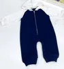 Salopette pour enfants, combinaison en coton épais pour nouveau-nés garçons et filles, barboteuse à capuche, vêtements pour nourrissons, automne et hiver, 624M8897861