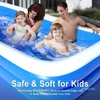 Ao ar livre inflável piscina para crianças quintal jardim família crianças jogar grande adulto infantil piscina criança oceano pool8895102