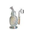 Ananas Bong Narguilé Feb Egg Fumée Verre Tuyaux D'eau En Verre Capiteux Dab Rigs Cigarette Accessoire Avec Bol De 14mm