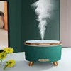 Diffuseur d'arômes d'huiles essentielles Humidificateur d'air Purificateur créatif Sel de l'Himalaya Capacité 500 ml Arrêt automatique Veilleuse Humidificateurs