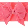 Accessoires pour cheveux de bébé, bandeau en nylon papillon, peau d'enfant, doux, haute élasticité, queue d'aronde, nœuds pour enfants, 9214