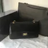 Top Damenhandtaschen Marke Luxus Designer Taschen 2021 Leder Goldkette Umhängetasche Clutch 25 cm schwarze Brieftasche Haut Lamm Schultertasche rosa Klappe