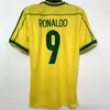 1998 BAXI futbol formaları 2002 retro gömlekler Carlos Romario Ronaldo Ronaldinho 2004 camisa de futebol 1994 Brezilya 2006 1982 RIVALDO ADRIANO 1988 2000 1957 2010