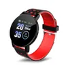 119 plus bracelet intelligent avec tension artérielle à la fréquence cardiaque étanche à écran de couleur sport Sport Watch Fitness Tracker7414994