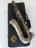 Suzuki Alto Saxophone e плоские матовые черные никелированные профессиональные музыкальные инструменты Sax для студентов