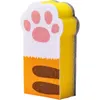 3 st Cat Claw Spons Wiping Scouring Pads Decontaminatie Keukenborstel Pot Afwassen Blok Schoonmakende huishoudelijke benodigdheden