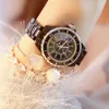 Orologio da donna al quarzo in ceramica bianca moda Orologio da donna di lusso delle migliori marche Orologi da polso firmati Ginevra per Relogio Feminino 210707211h