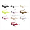 Óculos de sol Moda Aessórios Cat Eye Irregar mulheres 2021 Vintage Clear Candy Cor Eyewear Homens Trending Polígono Sol Óculos Tonalidades UV400 Drop