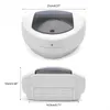 500ml Automatic Touchless Sanitizer Soap Dispenser Sensor Hands Free Bathroom Wall Mounted Manual Liquid Soap Dispenser SH190919