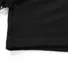 Artsu الأسود اقتصاص البلوز طويلة الأكمام الأعلى المرأة هوديس مقنع الشارع الشهير KPOP المتناثرة هوديي شبكة هودي الملابس 211109