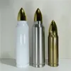 Armazém local !!! 500ml Bullet Tumbler de sublimação 17oz garrafas de água em aço inoxidável