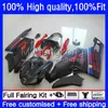 Injektionsmöbler för Ducati 749-999 749s 999s 749 999 Matt Black New Bodywork 03-06 15NO.12 749 999 S 03 03 05 05 06 749R 999R 2003 2004 2005 2006 OEM Bodys Kit