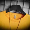 2021 Brand New Cotton Oversized Men's T-shirt O-Neck Patchwork Kortärmad Sommar Män Casual T Shirt Kläder för Tonåringar Toppar Tee G1222