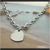 Drop Delivery 2021 Fashion Jewelry Ankel Armband Charm Heart Waterproof Stainless Steel Anklets 23Add5 CM Justera till 11 grossistfabrik XTFB