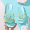 Parent-child Cute Kids Slippers Fruit Pear Strawberry Grape Pineapple Children Baby Home Boys Girls Parent Shoes 210712