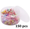 Naaiende kennisgeving Gereedschap 30 Set / Lot 100/150 Stks Clips Plastic Quilten Crafting Crocheting Breien Veiligheid Geassorteerde Kleuren Bindend