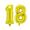 Decoração de festa 30/40 polegadas 2 pcs Balões de alumínio de alumínio de prata 18 aniversário de casamento aniversário suprimentos sexo revelam
