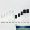 3 ml 5 ml 7 ml 10 ml glazen rol op fles transparante lege make-up parfum essentiële olierolle reis container gratis