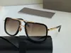 Lunettes de soleil pour hommes et femmes Style d'été M ONE Anti-Ultraviolet Rétro Plaque Rectangle Plein cadre mode Lunettes Random Box