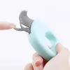 Kattleksaker 1 st Hand-Holding Pet Dog Massage Combs Grooming ABS Soft Brush Care Hair Removal Comb Animal Cleaning Supplies