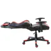 2021 Arrival furniture Customized Bck Leather Blue Light Sils Gamer Led rgb Gaming Chairs PU office chair6541226