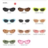 Sunglasses 2021 Cat Eye Fashion Women Men Small Frame Ladies Sun g Lasses Transparent Green Eyewear Glasses Uv4004278273