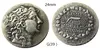 g (39) 그리스 고대 실버 도금 공예품 복사본 동전 금속 다이 제조 공장 가격