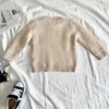 1-6Yrs Autumn Winter Baby Kids Boys Long Sleeve Knit Sweater Pullover Sweaters Children's Clothes 210429