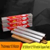 Espessura 10 Mícrons Folha de Alumínio Roll Barking Ferramentas 30 * 2000cm / 12 * 787inch 64 pés quadrados Folhas de estanho rolos grelhando assar cozinhar cozinhar wrappomg armazenamento jy0570