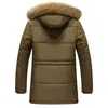 Männer Winterjacke Parkas Mantel Pelzkragen Mode verdicken Baumwolle warme Wolle Liner Jacken Casual große Größe 7XL 210910