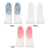 Disposable Gloves Translucent Dishwashing Cleaning Silicone Rubber Dish Washing Reusable Glove For Household Scrubber Kitchen Clean Tool
