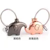 Creative Metal Elefante Pingente Animal Chave Chave Anéis de Presente de Feriado Casal Moda Círculo Homens e Mulheres Keychain