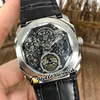 watches men luxury brand Octo Finissimo 102719 102946 103188 Skeleton Dial Automatic Mens Watch Titanium Steel Case Rubber discount